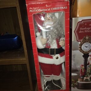 Motion-ettes Santa Claus Figurine - Red and White